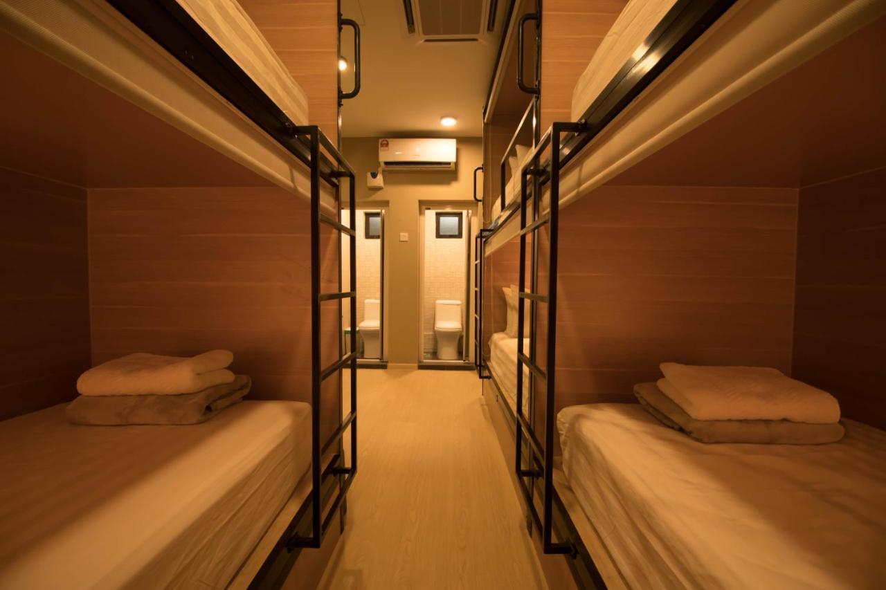Hexa Hotel & Backpackers Capsules Bukit Bintang Kuala Lumpur Exterior foto